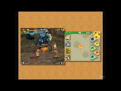 Final Fantasy Crystal Chronicles: Echoes of Time Nintendo DS Gameplay