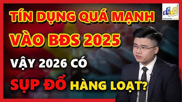 VNINDEX TÍN DỤNG QUÁ MẠNH VÀO BĐS 2025, VẬY 2026 CÓ SỤP ĐỔ HÀNG LOẠT? | ĐẦU TƯ CHỨNG KHOÁN