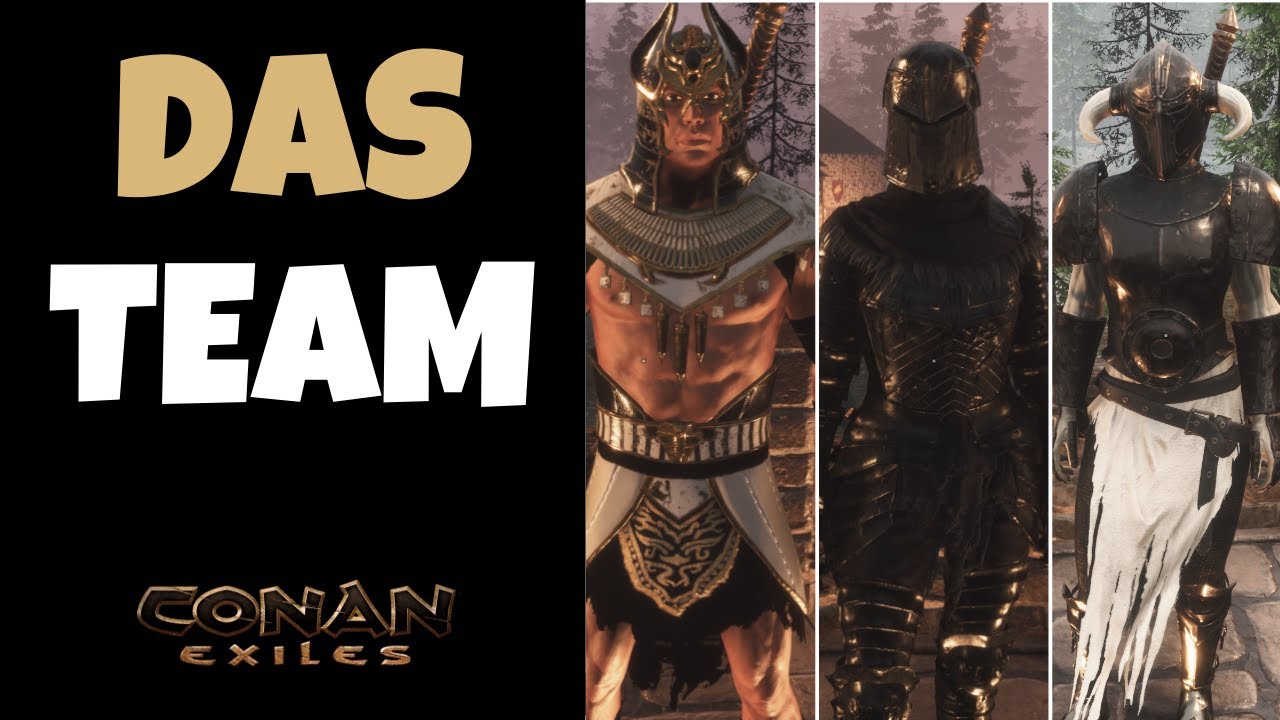 Conan Exiles 2025 - Mein Autoritäts-Build und stärksten Kämpfer