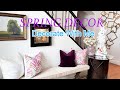 New spring decordecorate with me  how to style you home for springcreating with mimi