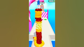 Pancake Run Walkthrough Game Challenge Level 96 #shorts #fastgamePR