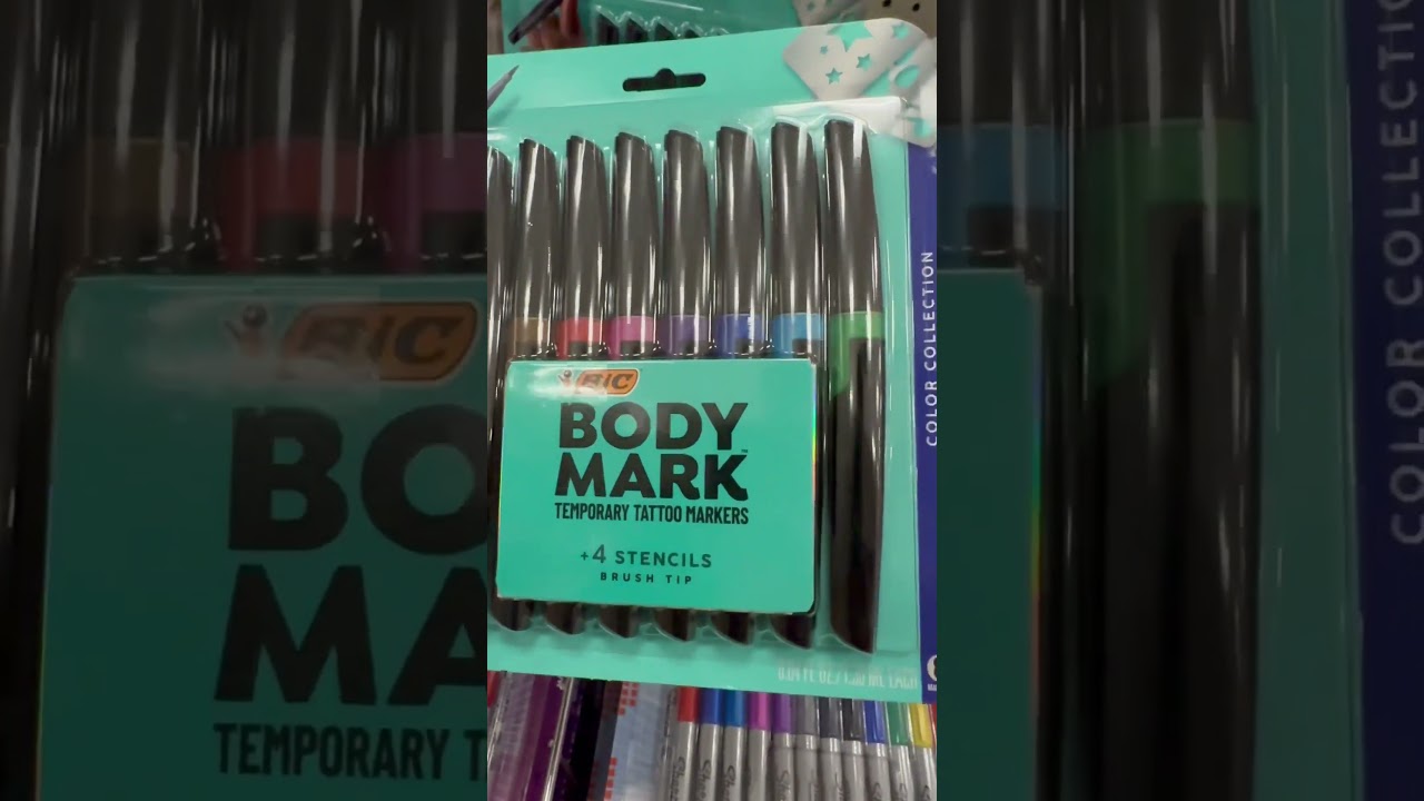 Body Mark 🖍️ BIC 🎨 Do what YOU Love ❤️ Target 🎯 Shopping