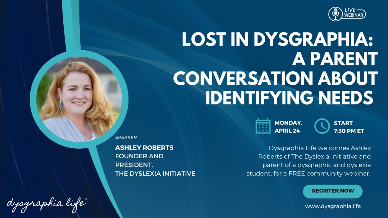 Lost in Dysgraphia: A Parent Conversation about Identifying Needs