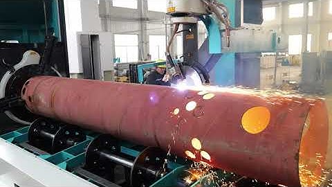 KASRY Roller Bed type Plasma Pipe Cutting Machine