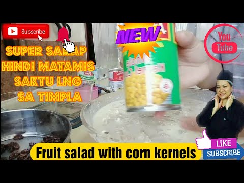 Video: Paano Gumawa Ng Canned Corn Salad