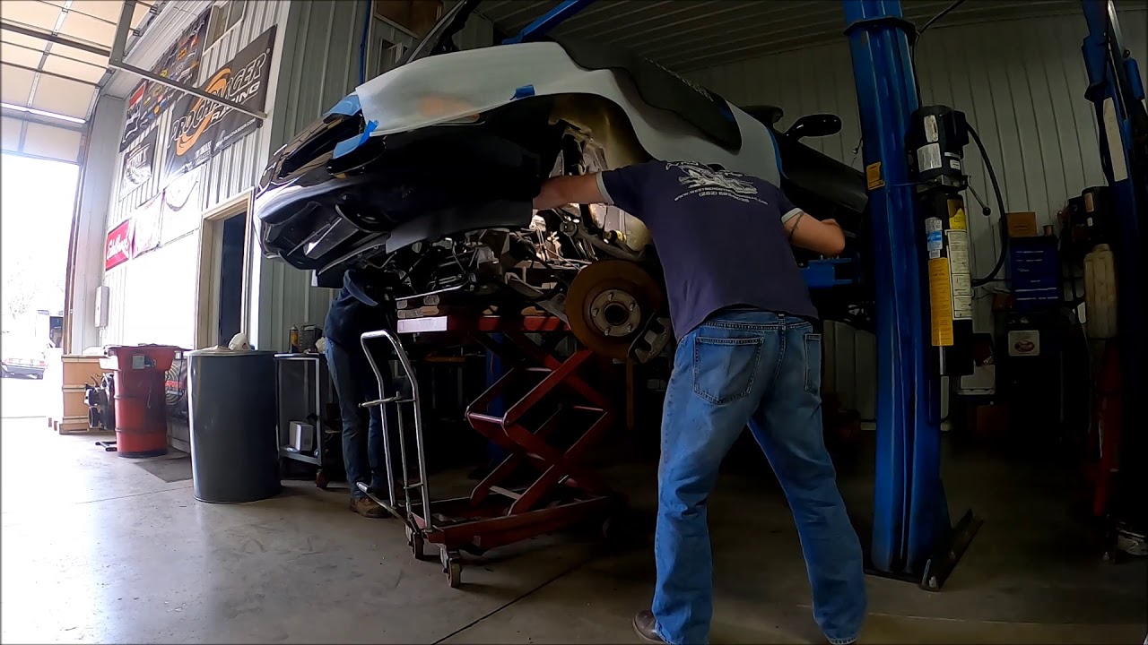 West Bend Dyno Tuning C5 Corvette driveline install YouTube