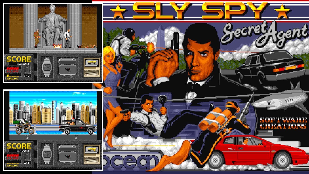 Sly Spy : Secret Agent sur Amiga