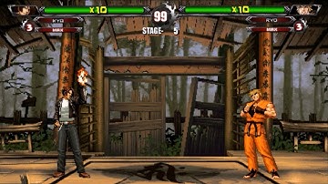 Kyo XIII vs Ryo Sakazaki AI level 5