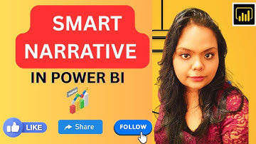 AI Feature in Power BI: Smart Narrative Explained with Examples