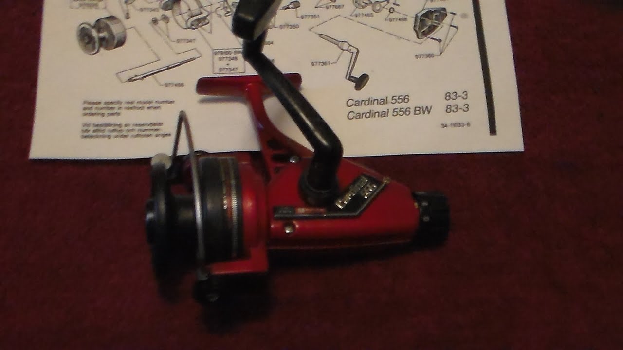 Abu Garcia Cardinal 762 Spinning Reel Walkthrough Service 