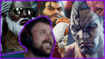 Forsen Reacts To TEKKEN 7 New Characters (Leroy Smith, Ganryu and Fahkumram)