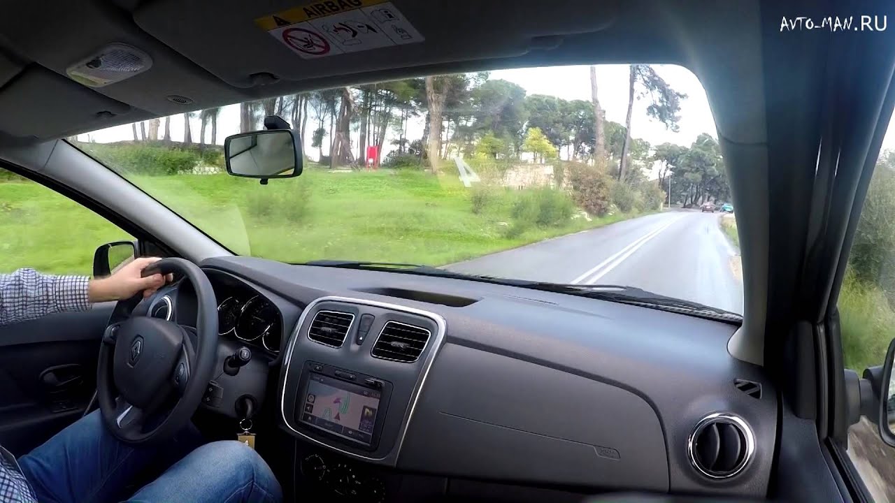 Renault Sandero Stepway 2015 Тест-драйв.Anton Avtoman