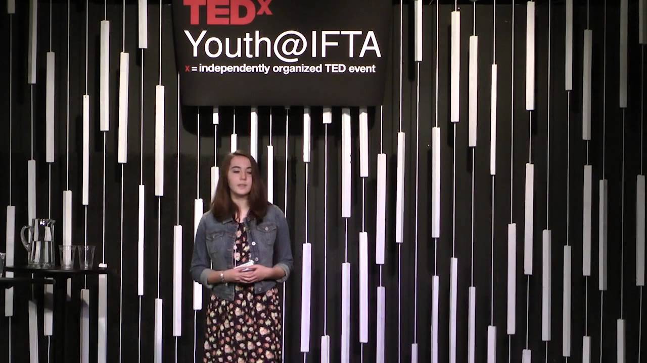 One Person CAN Make a Difference: Callie Patteson at TEDxYouth@IFTA ...