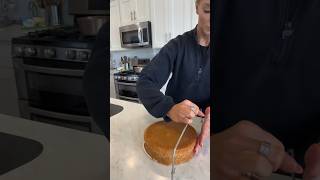 Part 1 My Cake Process Right After The Oven after My Cake Is Done Baking I Will Let It Cool