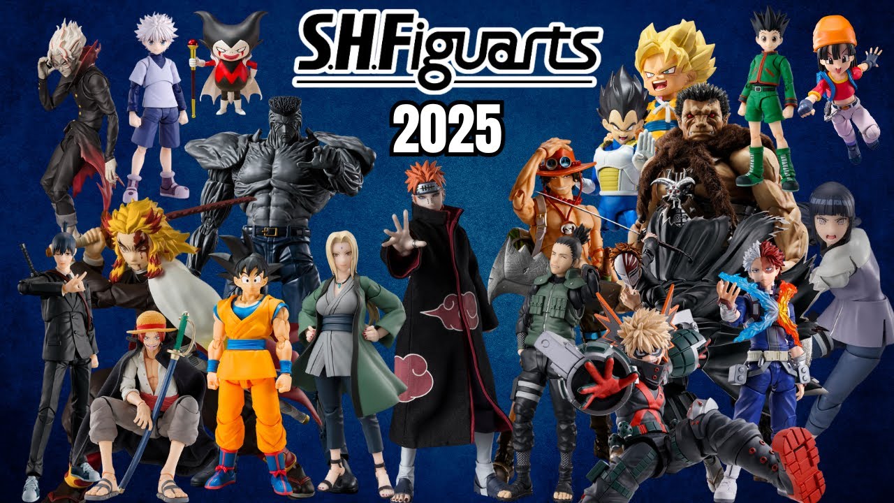 10 Most Anticipated S.H. Figuarts of 2025! - YouTube 
