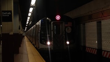 ᴴᴰ R160 (W) Train Announcements to Coney Island Via West End
