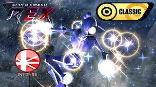 Super Smash REX Gameplay - Classic Mode with Blue Fighting Alloy (Intense)