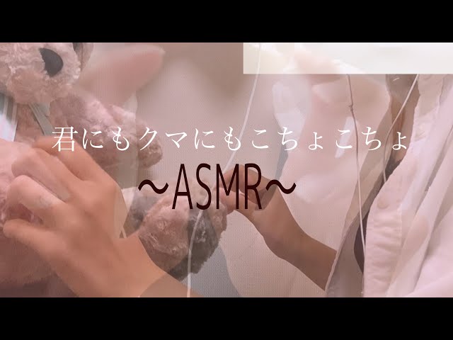 ~ASMR~{君にもクマにもこちょこちょ(囁き(?)ASMR)