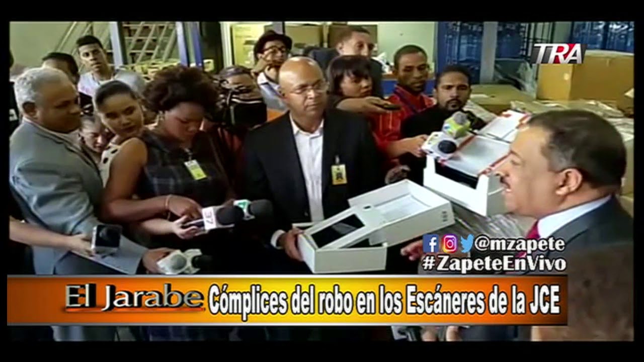 dominicana song Marino Zapete: Complices del robo en los scaneres de la JCE Seg-3 15-05-18