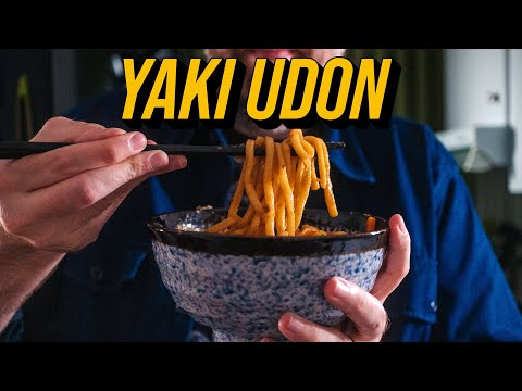 Les nouilles sautées les plus rapides et simples à faire ⚡ Yaki Udon I Recette express en 15min