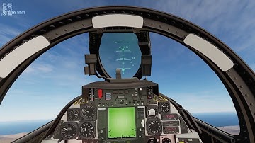 DCS F-14 CCRP GBU-12 loft bombing (external lasing)