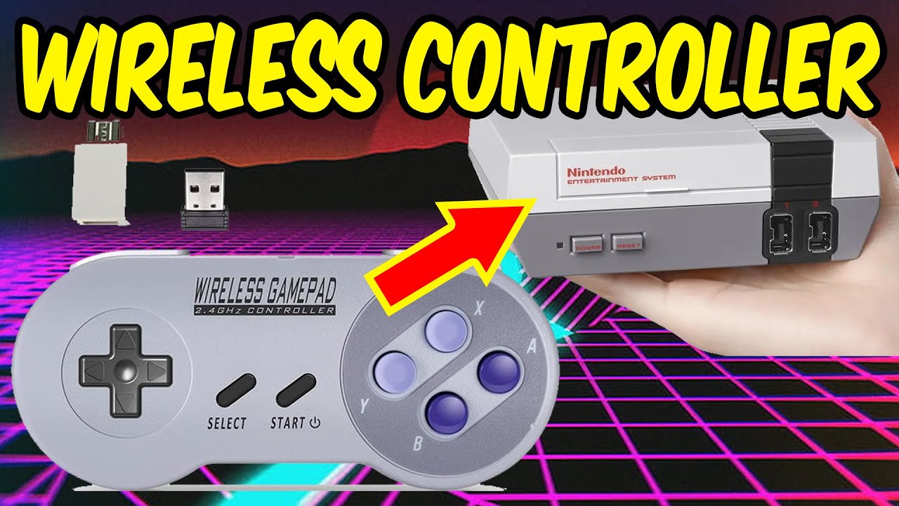 I Fixed the Short NES Classic Cord! Wireless Controller Options