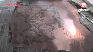 GB150A XXP 3 laser marking machine  marking on the leather and on the cloth