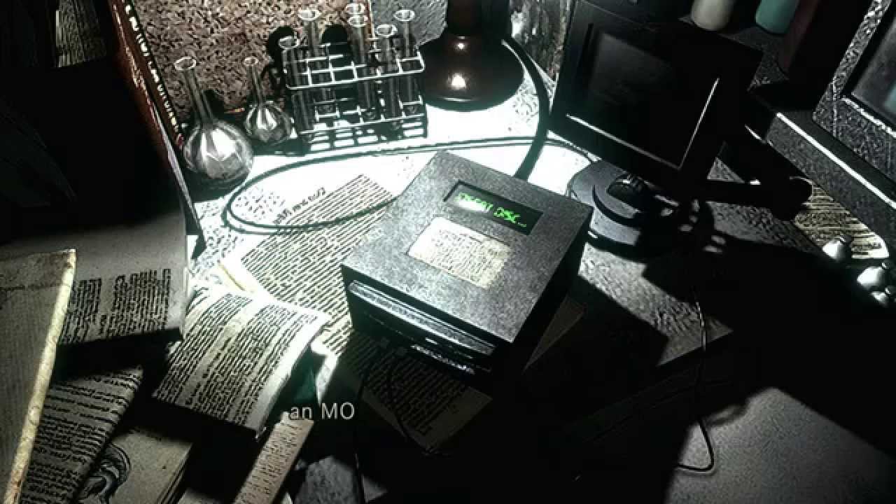 Resident Evil Remastered HD Gameplay Part 22 "Using the Umbrella Computer"