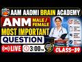 MPHW ANM posts | Multipurpose Health Worker || ANM ALL CLASSES |Aam Aadmi Brain Academy