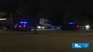 Large police presence on Windy Hill Road in Cobb County