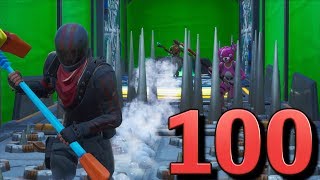 [Fortnite] 100個の鬼畜ステージを突き進め！！後編