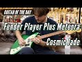 Guitar of the Day: Fender Player Plus Meteora HH Cosmic Jade