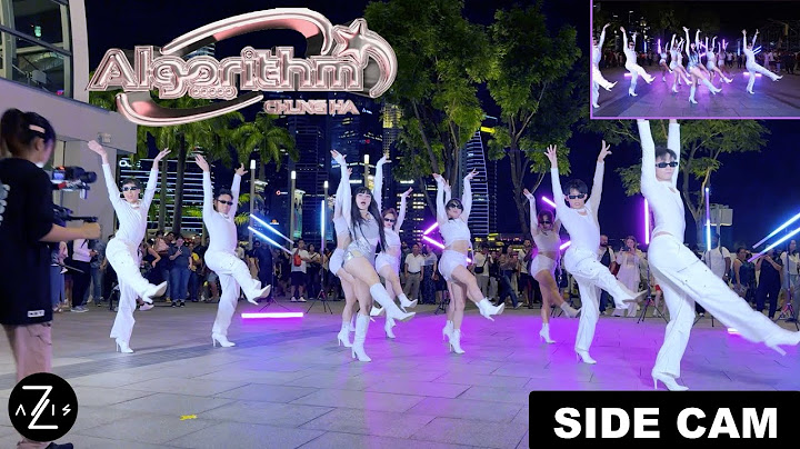 [KPOP IN PUBLIC / SIDE CAM] CHUNG HA 청하 - 알고리즘 (Algorithm) | DANCE COVER | Z-AXIS FROM SINGAPORE