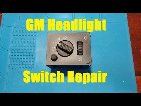 2003-06 Headlight Tail Light switch How-to Repair