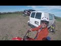 My 40 year old sons first ride on a dirt bike