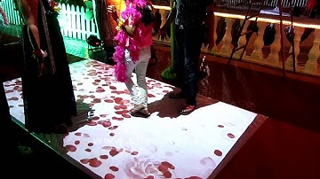 3DInteractive Floor for Wedding