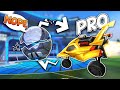 I BROKE the Ball and 1v1d a PRO in Rocket League