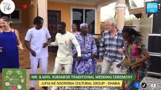 GHANAIAN TRADITIONAL MARRIAGE AND CULTURAL DISPLAY by JUFIA NE NSOROMA CULTURAL GROUP