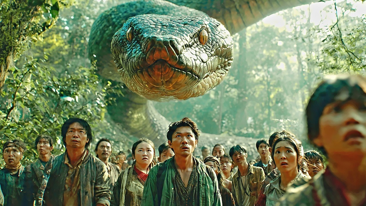 بيتحاصروا وسط غابة لأخطر ثعبان فالعالم والتزام الصمت هو طوق النجاة ! ملخص فيلم Anaconda