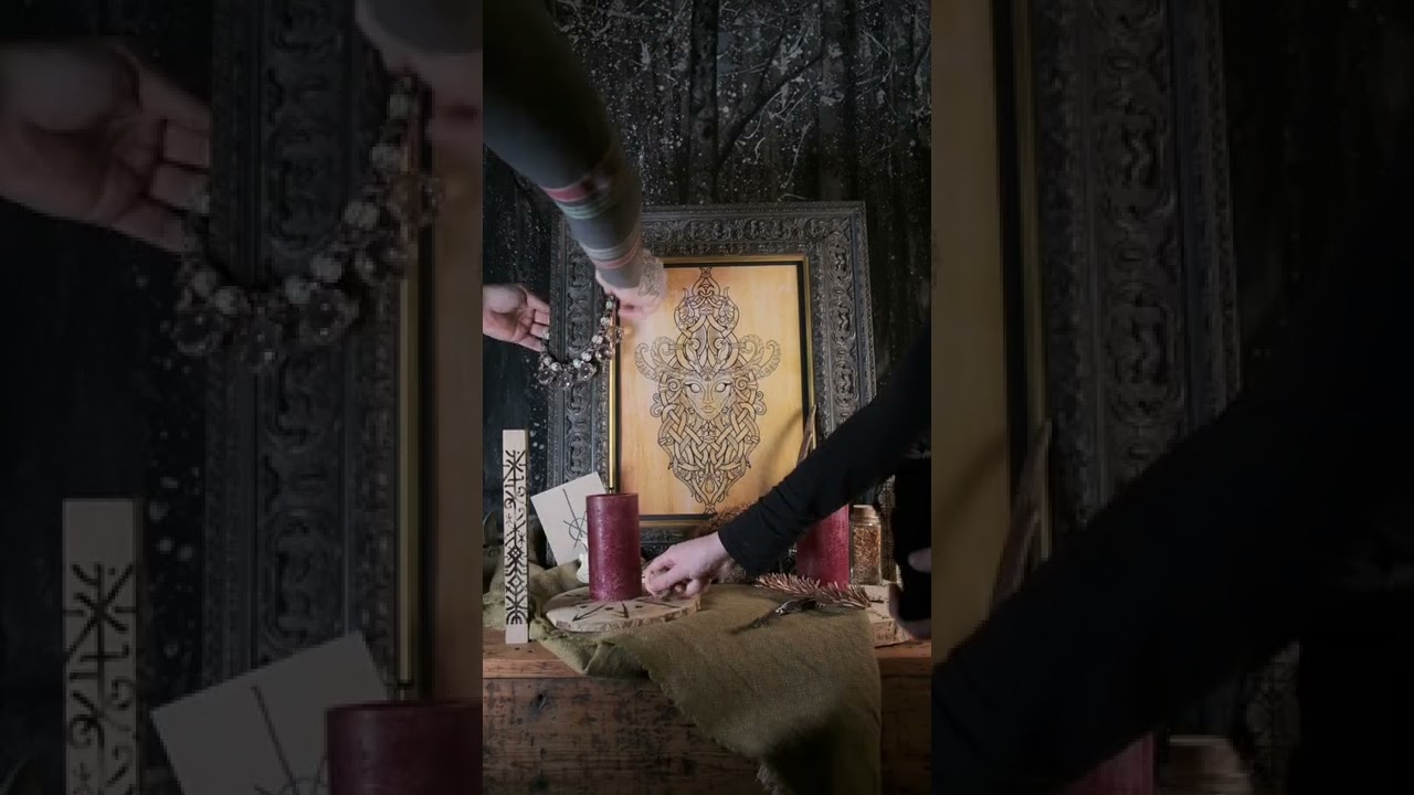 VIKING WITCH ALTAR INSPO