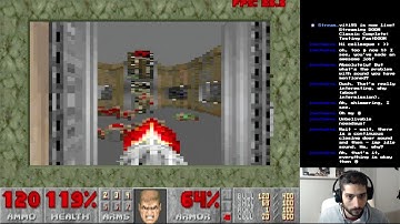 Live testing FastDOOM 0.7 RC2 (386SX-33)