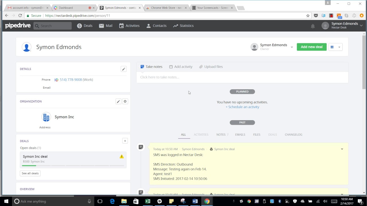 Nectar Desk-Pipedrive integration - new functionalities Feb 14, 2017 ...