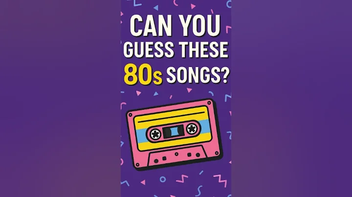 🔥 80s Music Trivia Challenge! Can You Guess These Iconic Songs? 🎶 #Shorts