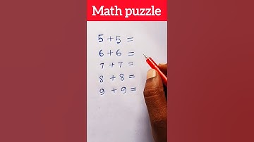 Math puzzle 🔥 | math tricks #shorts