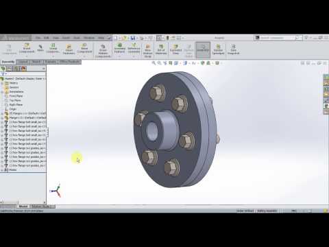 SOLIDWORKS Tutorial   Import Standard Nut Bolts