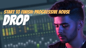 Start To Finish Progressive House Part 2 DROP | RYOS Style | FL Studio Tutorial