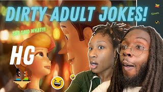 Ultimate Dirty\/Adult Jokes in Kids \& Family Movies Compilation Reaction!!