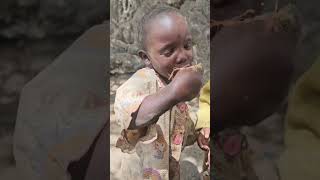 The bush kids drinks wild soup #hadzabetribe #documentary #africa #honeybeesting #wildlife