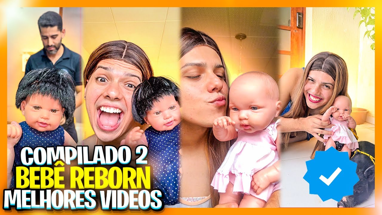 COMPILADO BEBÊ REBORN 2 - Melhores Vídeos do Luís Augusto Brito