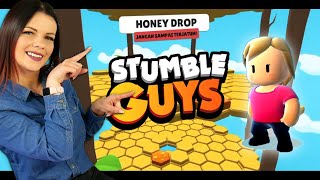 Stumble Guys Próbuję Wygrać W Finale W Honey Drop